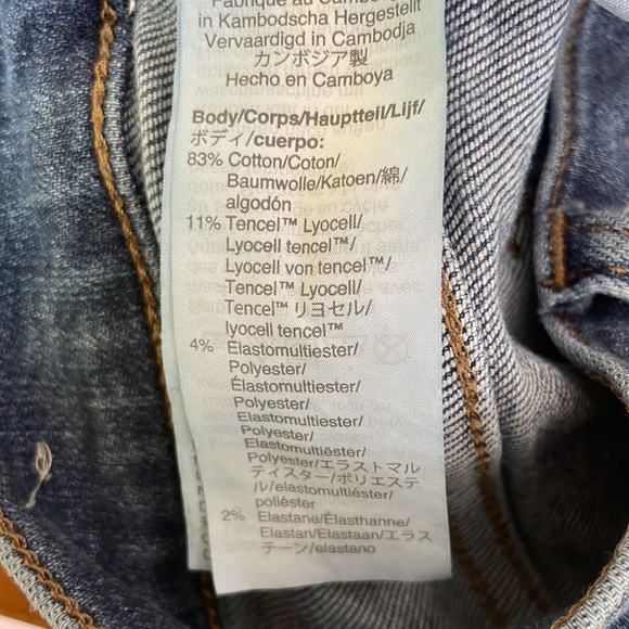 Madewell 10” High-rise Skinny size 30 - Picture 3 of 3